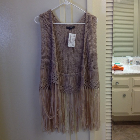 Tops - Reserved for @surferchic Fringe vest