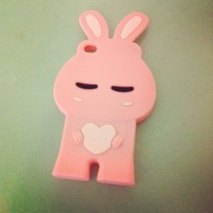 SOLD! BRAND NEW! Bunny iPhone 4 case!