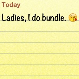 Also will negotiate.