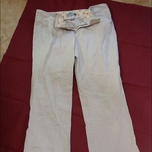 RESERVED! ! KHAKI PANTS, BOOTS & ORANGE SHIRT