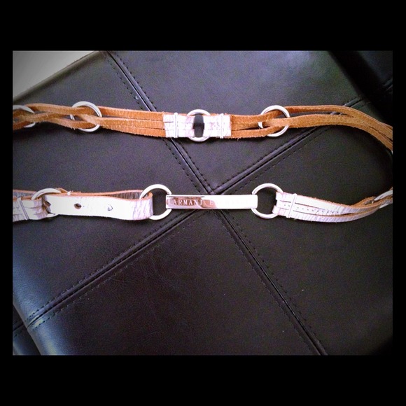❌SOLD❌Armani Exchange Women's Silver Belt