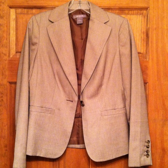 Tan blazer!