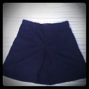 Navy gap kids skirt