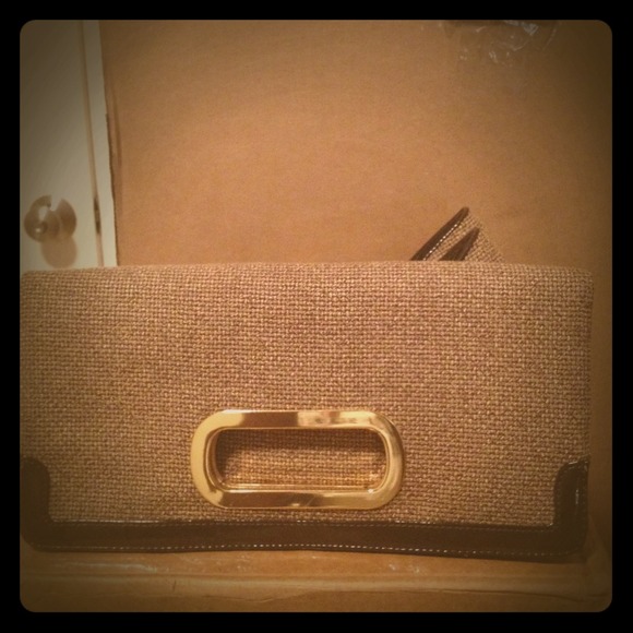 Tweed Infused Retro Clutch