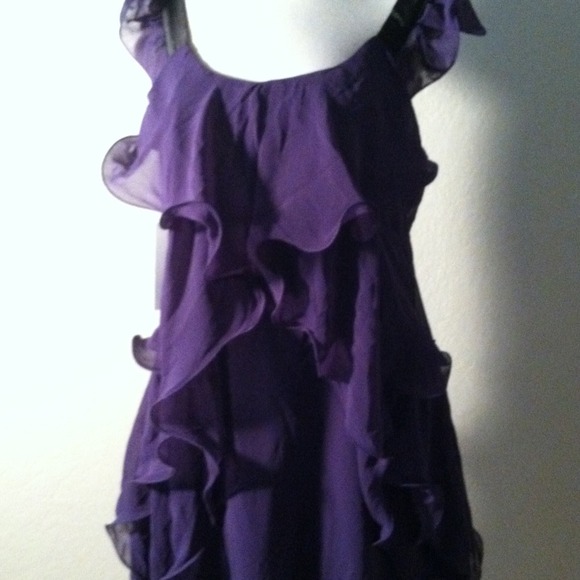 Dresses & Skirts - 🎀SOLD🎀Ruffle Purple Dress