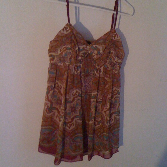 Adorable Babydoll shirt- sheer two layers.