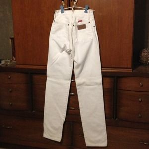 Wrangler Jeans - White Jeans, Cowboy's tight Wrangler Jeans - White Jeans, Cowboy's tight