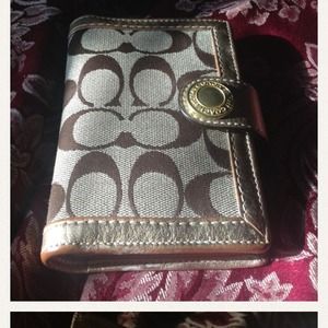 Coach wallet and agenda for hollystylz