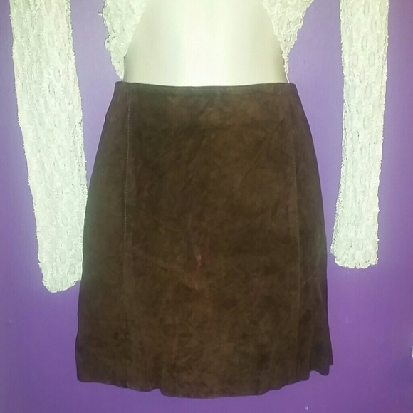 SUEDE SKIRT - Picture 3 of 4