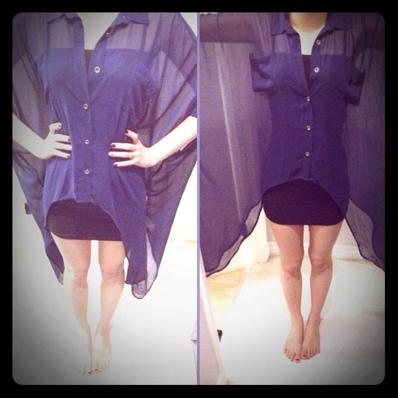 Evil Twin batwing top