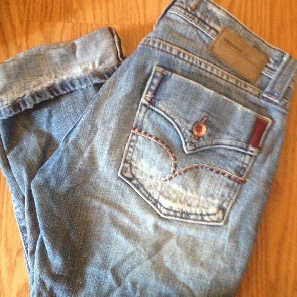 Denim capris