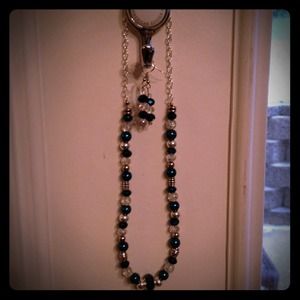 Necklace and earrings