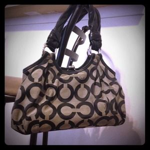 Coach Handbags - Black and grey coach purse Coach Handbags - Black and grey coach purse
