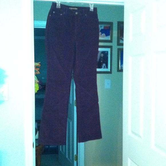 Dk purple corduroy pants BRAND NEW