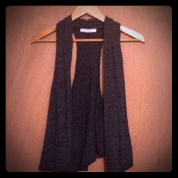 Tank top cardigan