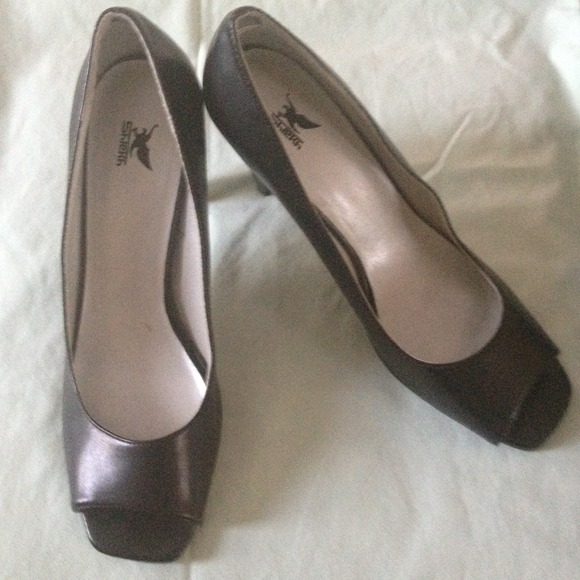 Shiekh Shoes - Black Peep toe Heels