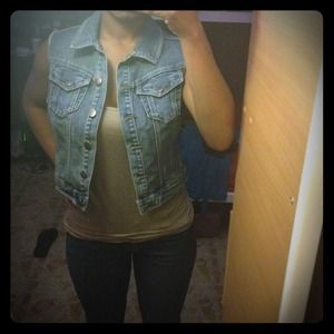 denim vest
