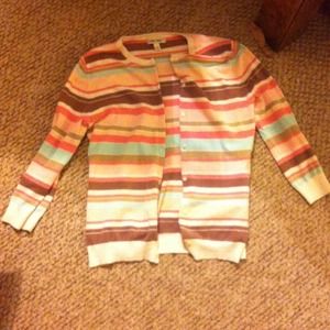 Striped cardigan