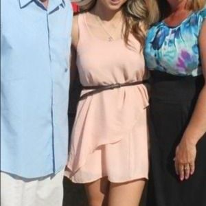 Reserved! New Peach Tobi Dress& shorts bundle