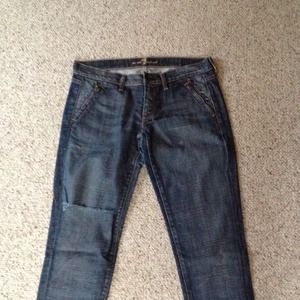 Seven for all mankind skinny jeans