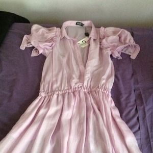 D&G sheer lilac dress