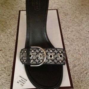 🔴REDUCED🔴Coach mule pumps