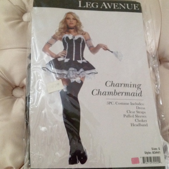 Charming chambermaid costume
