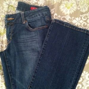Boot cut jeans!