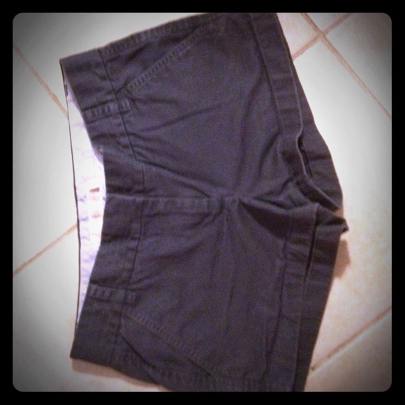J. Crew navy blue chino shorts, worn once :)