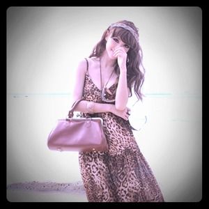 Leopard print maxi dress🌸🌸