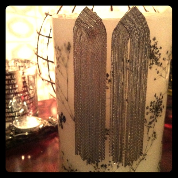 FINAL REDUCTION! Vintage Silver Fringe Earrings