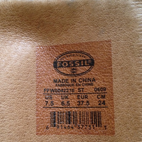 Helpmefindtheseplease;)fossil katebootsz7.5 ingrey - Picture 2 of 4