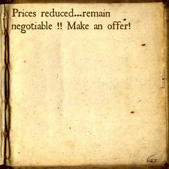 Reduced all prices. Make me an offer  also bundle!