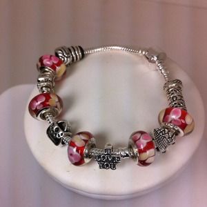 Pink Handmade Bracelet