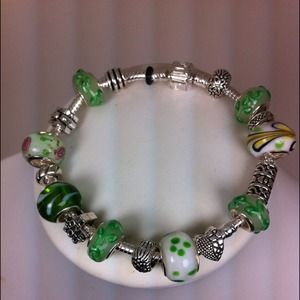Handmade Green Bracelet