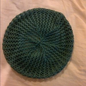 Blueish Turquoise Knitted Hat
