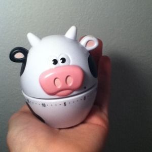 •REDUCED• ADORABLE Cow Egg Timer
