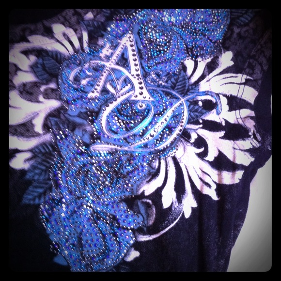 Angel & diamonds fitted Tee