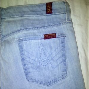 Lightwash 7FaM Crop "A" Pocket