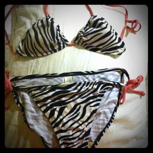Zebra bathing suit