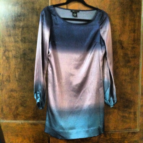 BCBG Max Azria Purple Ombré Dress