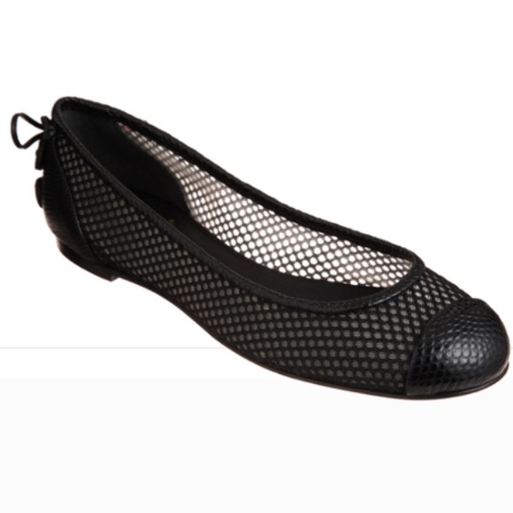 Giuseppe Zanotti Metallic Mesh Flat