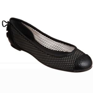 Giuseppe Zanotti Metallic Mesh Flat
