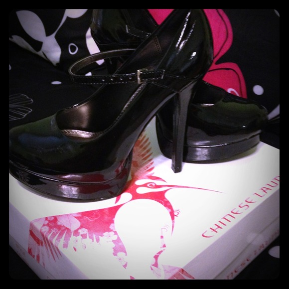 Chinese Laundry Black Mary Janes