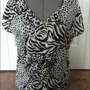 Zebra and Cheetah Shirt