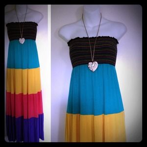 🌴ColorBlockMaxi🌴