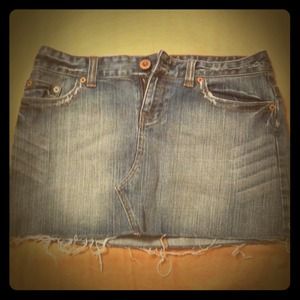 AE jean skirt