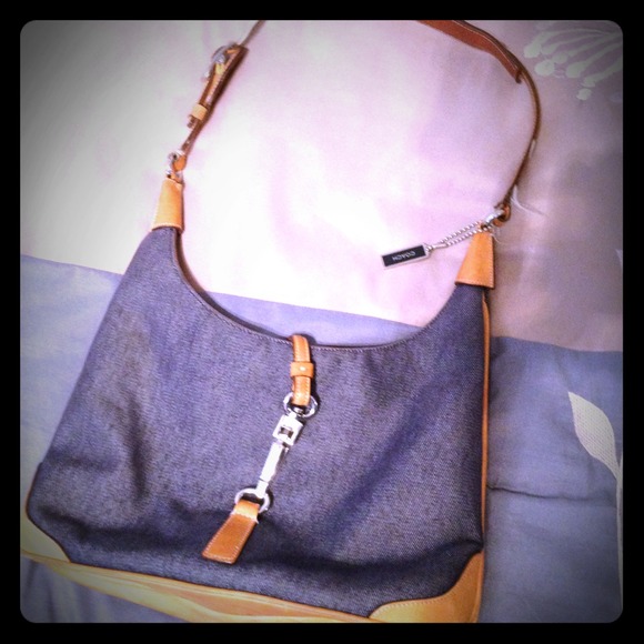 Coach denim small bag