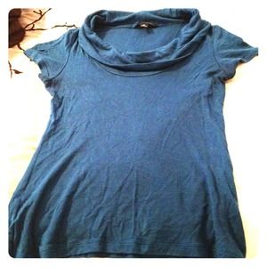 Banana Republic Dark teal blue top