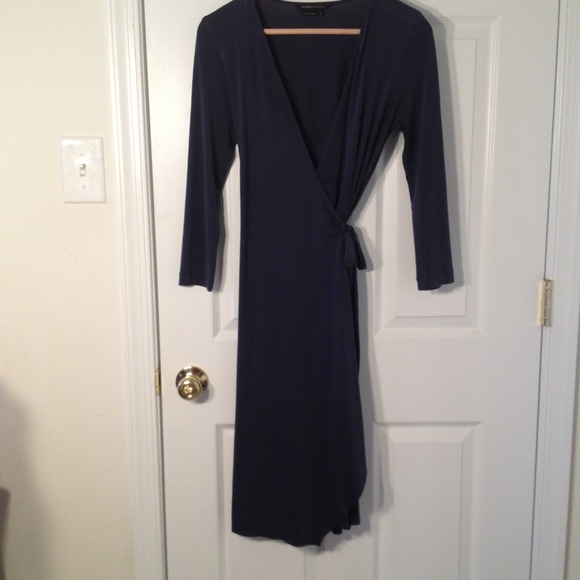 Reduced ****Navy blue wrap dress
